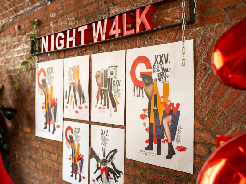 25 Jahre Nightwalk-Plakate 25 Jahre Nightwalk-Plakate